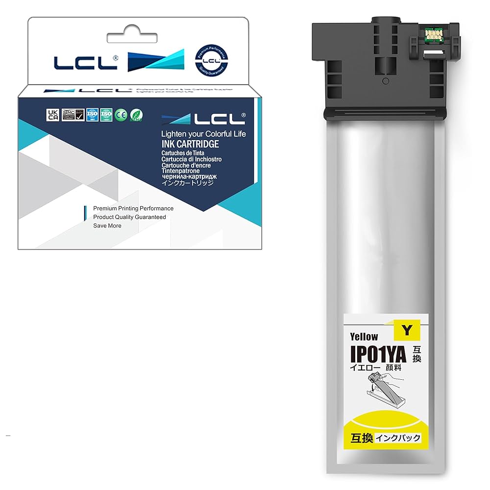 Amazon.co.jp: LCL エプソン用 IP01 IP01A IP01YA （1パック